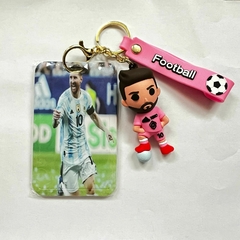 Portasube con Llavero de Messi - Rosa