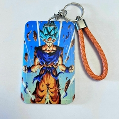 *Portasube con Soga de Dragon Ball - Goku Super Saiyan Azul