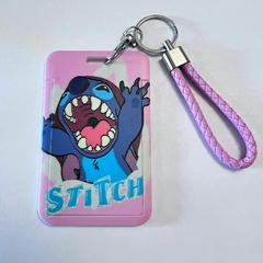 -*Portasube con Soga de Stitch - Stitch gritando