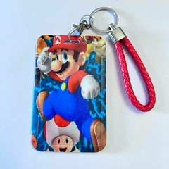 -*Portasube con Soga de Mario - Mario y Champiñón