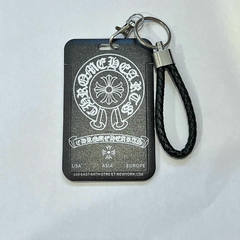 -*Portasube con Soga de Chrome Hearts -Fondo Negro