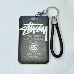 -*Portasube con Soga de Stüssy - Fondo Negro