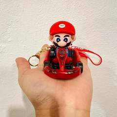 Llavero de Goma de Mario - Auto de Carrera - comprar online