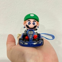 Llavero de Goma de Luigi - Auto de Carrera - comprar online