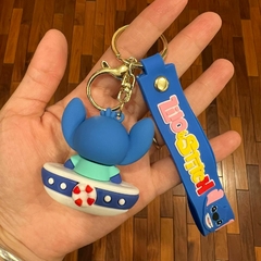**Llavero de Goma de Stitch - Bote con Salvavidas - comprar online