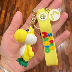 Llavero de Goma de Super Mario - Yoshi Amarillo