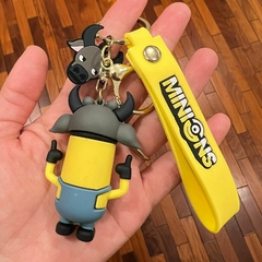 **Llavero de Goma de Minions - Alto Con Disfraz de Toro - comprar online