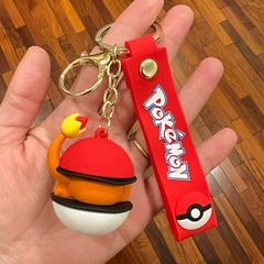 Llavero de Goma de Pokémon - Charmander Dentro de la Pokebola - comprar online