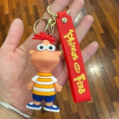 Llavero de Goma de Phineas y Ferb - Phineas