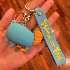 Llavero de Goma de Phineas y Ferb - Perry el Ornitorrinco - comprar online