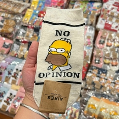 Medias Soquetes de Los Simpsons - Homero No Opinion