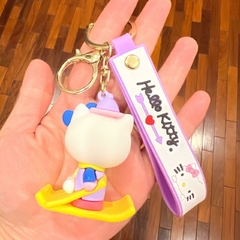 Llavero de Goma Hello Kitty - Sobre Esquì - comprar online