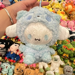 [Tipo Llavero] Peluche de Cinnamoroll - Celeste con Capucha