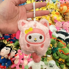 [Tipo Llavero] Peluche de My Melody - Pompom Rosa