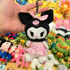 [Tipo Llavero] Peluche de Kuromi - Vestido Rosa