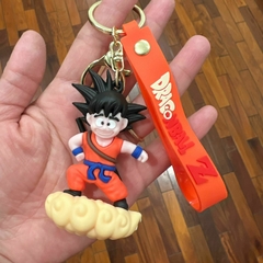 Llavero de Goma de Dragon Ball - Goku Sobre Nube