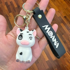 Llavero de Goma de Moana- Chanchito Pua