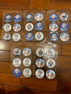 Pins de la Copa America - Pack de 6 Al Azar
