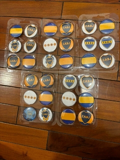 Pins de Boca Juniors - Pack de 6 Al Azar