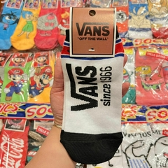 Medias Soquetes de Vans - Blanca