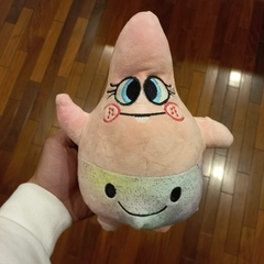 *Peluche de Bob Esponja - Patricio Pantalón Multicolor -24cm-