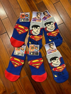 Medias Soquete para Adulto - Superman - 3 Pares al Azar