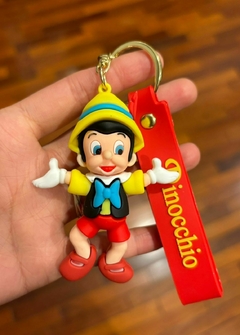 Llavero de Goma de Pinocchio - Pinocchio Brazos Abiertos