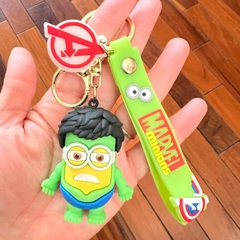 Llavero de Goma de Minions - Bob Disfrazado Hulk