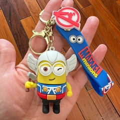 Llavero de Goma de Minions - Bob Disfrazado Thor