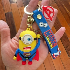 Llavero de Goma de Minions - Stuart Disfrazado Superman