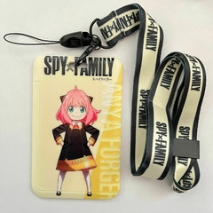 Portasube con Correa de SpyxFamily - Anya Fondo Amarillo