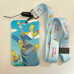 Portasube con Correa de Los Simpsons - Trepando un Edificio