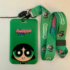 Portasube con Correa de Las Chicas Superpoderosas - Bellota Fonso Liso Verde