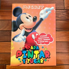 Cuaderno para Colorear -Mickey