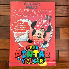 Cuaderno para Colorear -Minnie