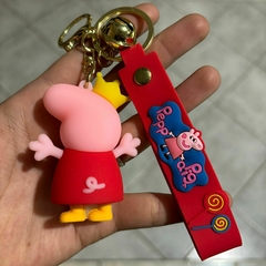 Llavero de Goma de Peppa Pig - Peppa con Corona - comprar online
