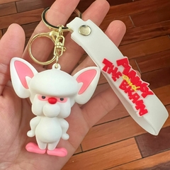 Llaveros de Goma de Pinky y Cerebro - Cerebro Bajo