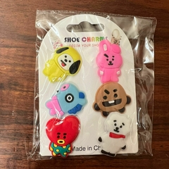 [7] Pins para Crocs x 6 De BT21