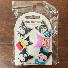 [16] Pins para Crocs x 6 De Kuromi