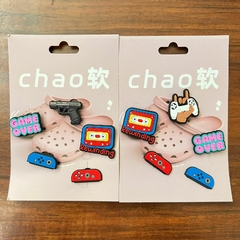 [2] Pins para Crocs x 5 De Game- Al Azar