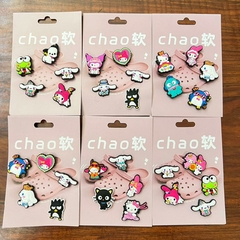 [12]Pins para Crocs x 5 De Sanrio- Al Azar -