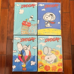 [7] Cuaderno Tapa Dura Engomado - Snoopy - Al Azar