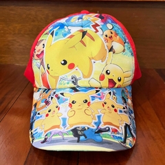 Gorras infantiles - Pokemon Pikachu - Rojo -