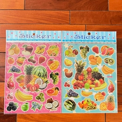 Stickers - Vegetales, Comidas - Al Azar - comprar online