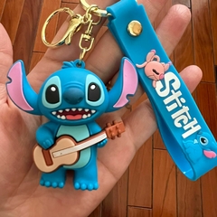 Llavero de Goma de Stitch - Ukelele - (1)