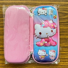Cartuchera Mediana 3D De HELLO KITTY 1 CIERRE en internet