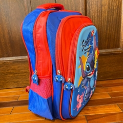 [Moch. Infantil 3D c/ 3 CIERRES] Stitch en internet