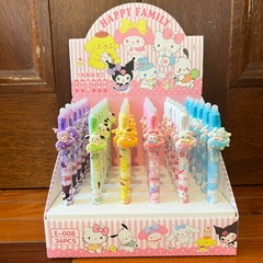 [Set De 3 Lapiceras][2]Sanrio Tinta Negra Borrable Retractil Calidad Premium - comprar online