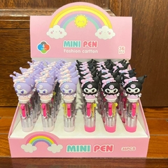 [Set De 3 Lapiceras] Mini Lapicera Boligrafo Kuromi 4 Colores En 1 Calidad Premium - comprar online