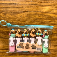 Set de Mini Resaltadores Marcadores - Capibara - comprar online